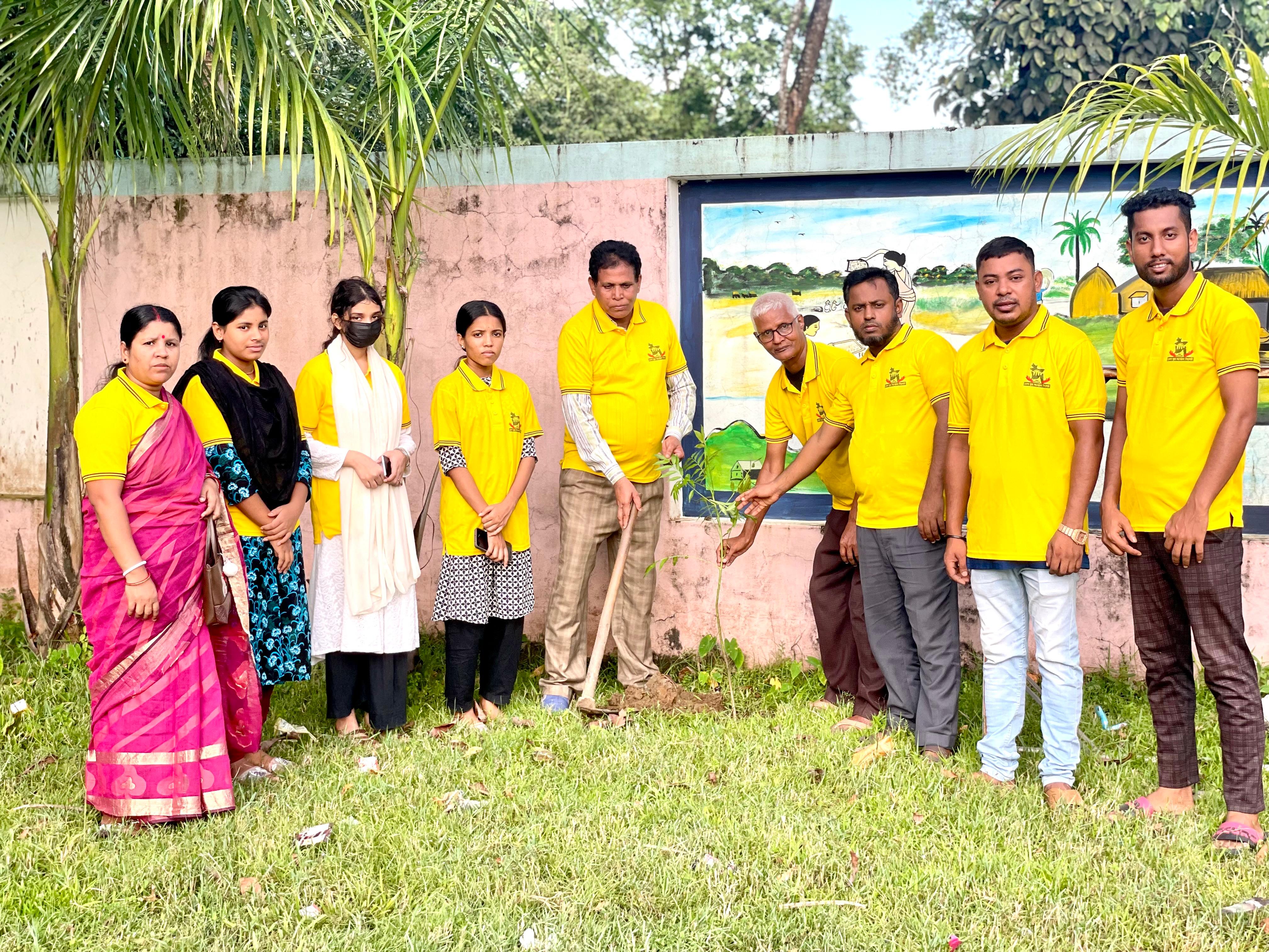 দেশ যুব সংগঠন সিলেটের উদ্যোগে  মাসব্যাপী বৃক্ষরোপণ কর্মসূচির সমাপনী