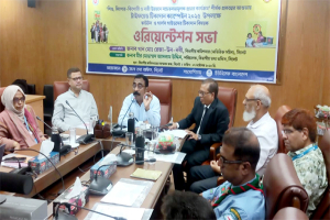 সিলেটে টাইফয়েড টিকাদান বিষয়ক ওরিয়েন্টেশন কর্মশালা অনুষ্ঠিত