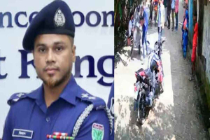 নারীকে থাপ্পড় দেওয়া সেই পুলিশ কর্মকর্তার ভিডিও ভাইরাল