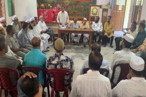 বিয়ানীবাজারে শিক্ষক মর্যাদা ও বেতন-ভাতা বৃদ্ধির দাবিতে মানববন্ধনের ঘোষণা
