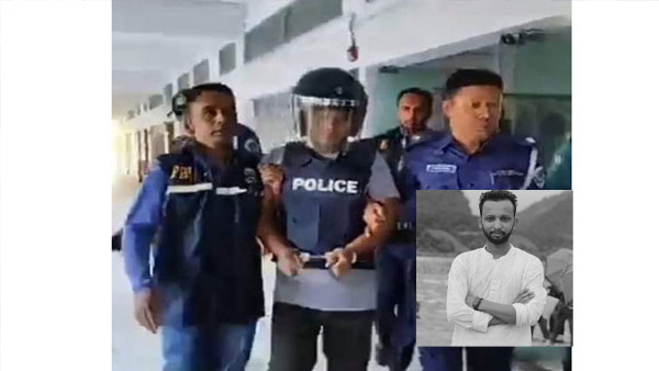 সাংবাদিক তুরাব হত্যা মামলায় কনস্টেবল  উজ্জল রিমান্ডে