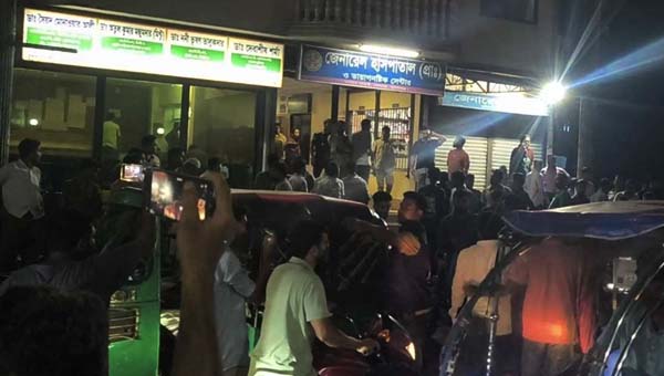 সুনামগঞ্জে সিজার করতে গিয়ে নবজাতকের গলা কাটার অভিযোগ, আটক ১