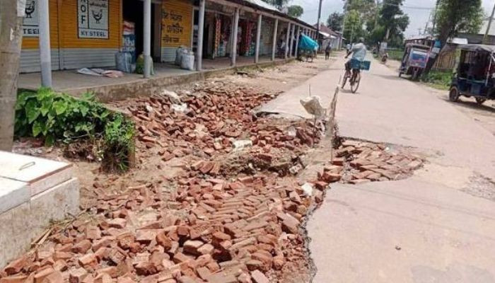 মৌলভীবাজারের বন্যায় প্রায় ৮০ কোটি টাকার ক্ষতি