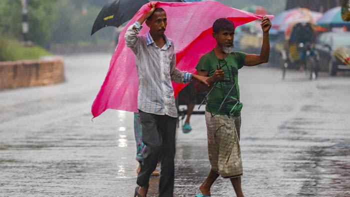 সিলেটে অতি ভারী বৃষ্টির আভাস