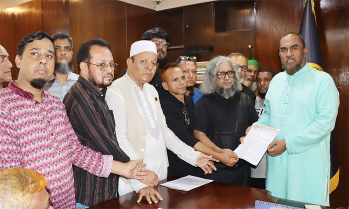 ​কিনব্রিজ-চাঁদনীঘাট এলাকাকে &lsquo;ছিলটি ঐতিহ্য চত্বর&rsquo; নামকরণের দাবি:  সিসিক প্রশাসককে স্মারকলিপি