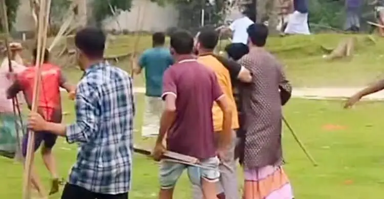 লাখাইয়ে দুই গ্রামবাসীর সংঘর্ষে আহত ২৫