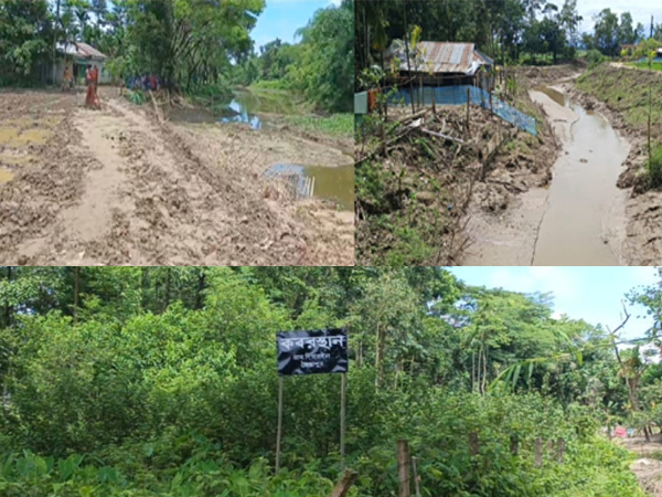 খাল খননের অনিয়মে বিপাকে দিগারাইলবাসী