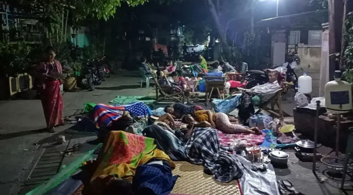 মিয়ানমারে ভূমিকম্পে প্রাণহানি হাজার ছাড়ালো