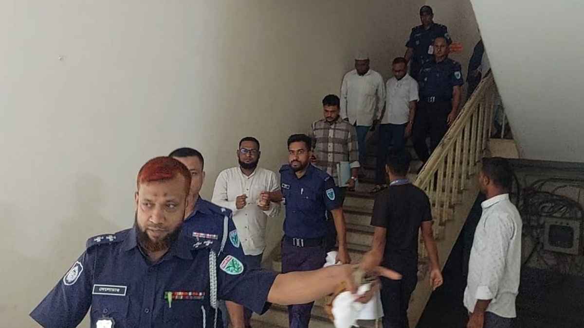 সুনামগঞ্জে আ. লীগের ৫ নেতা কারাগারে