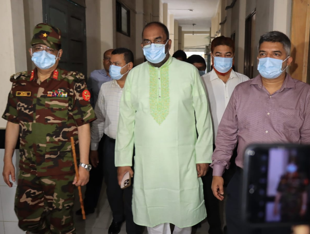 শামসুদ্দিন হাসপাতাল পরিদর্শন শেষে যা বললেন সিসিক প্রশাসক