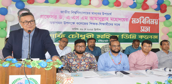 সিলেটে বসে সারা বিশ্বে তুমি কাজ করতে পারবে : ড. এ এস এম আমানুল্লাহ
