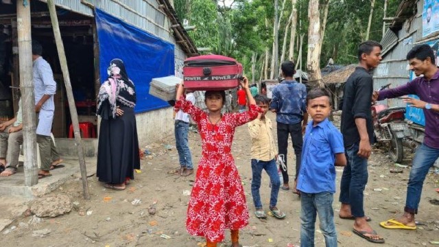 গোয়াইনঘাটে আশ্রয় কেন্দ্রে ছুটছে মানুষ