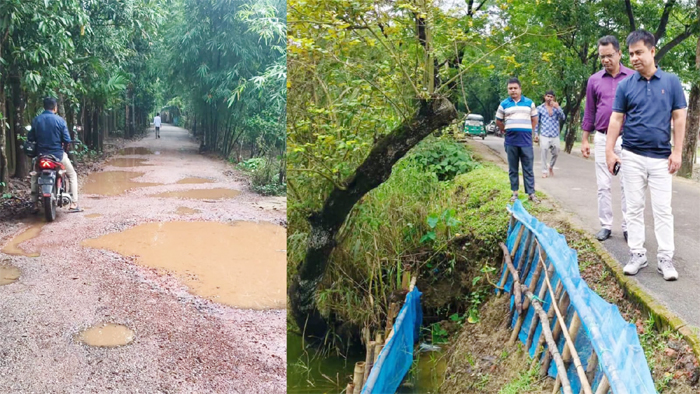 গোয়াইনঘাটে ঠিকাদারী প্রতিষ্ঠানকে রুচি খারাপ বলে তিরস্কার নির্বাহী প্রকৌশলীর