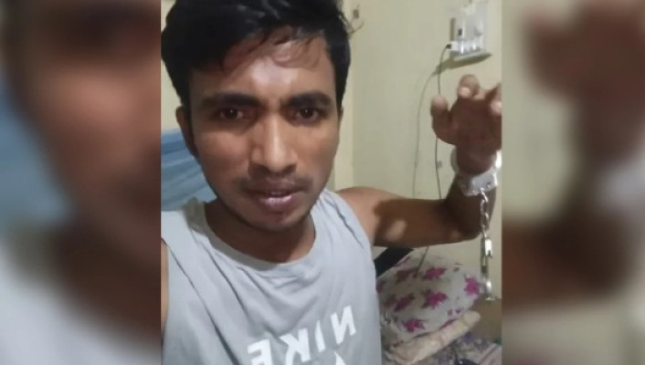 শান্তিগঞ্জে হাতকড়াসহ পুলিশ হেফাজত থেকে পালালো আসামি