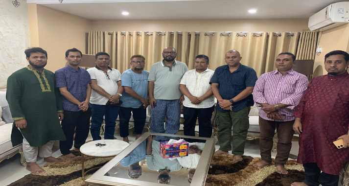 ফয়সল আহমদ চৌধুরীর সাথে সিলেট অনলাইন প্রেসক্লাবের মতবিনিময়