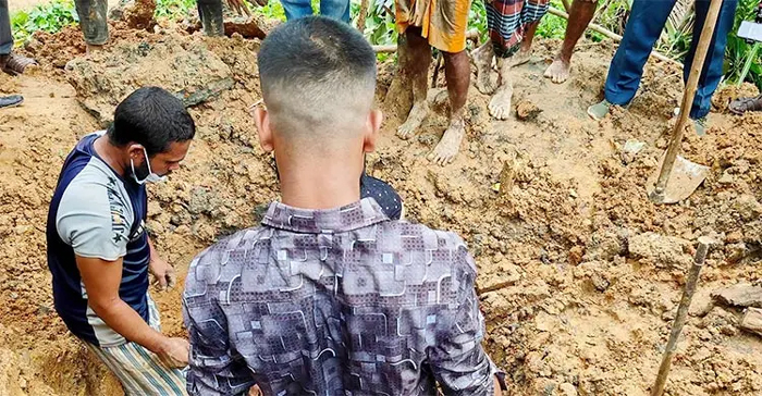 স্ত্রীকে হত্যার পর মাটিচাপা, ২০ দিন পর মরদেহ উদ্ধার