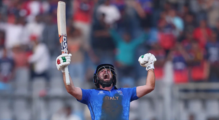 নেপালকে ১০ উইকেটে হারিয়ে বিশ্বকাপে ইতালির প্রথম জয়
