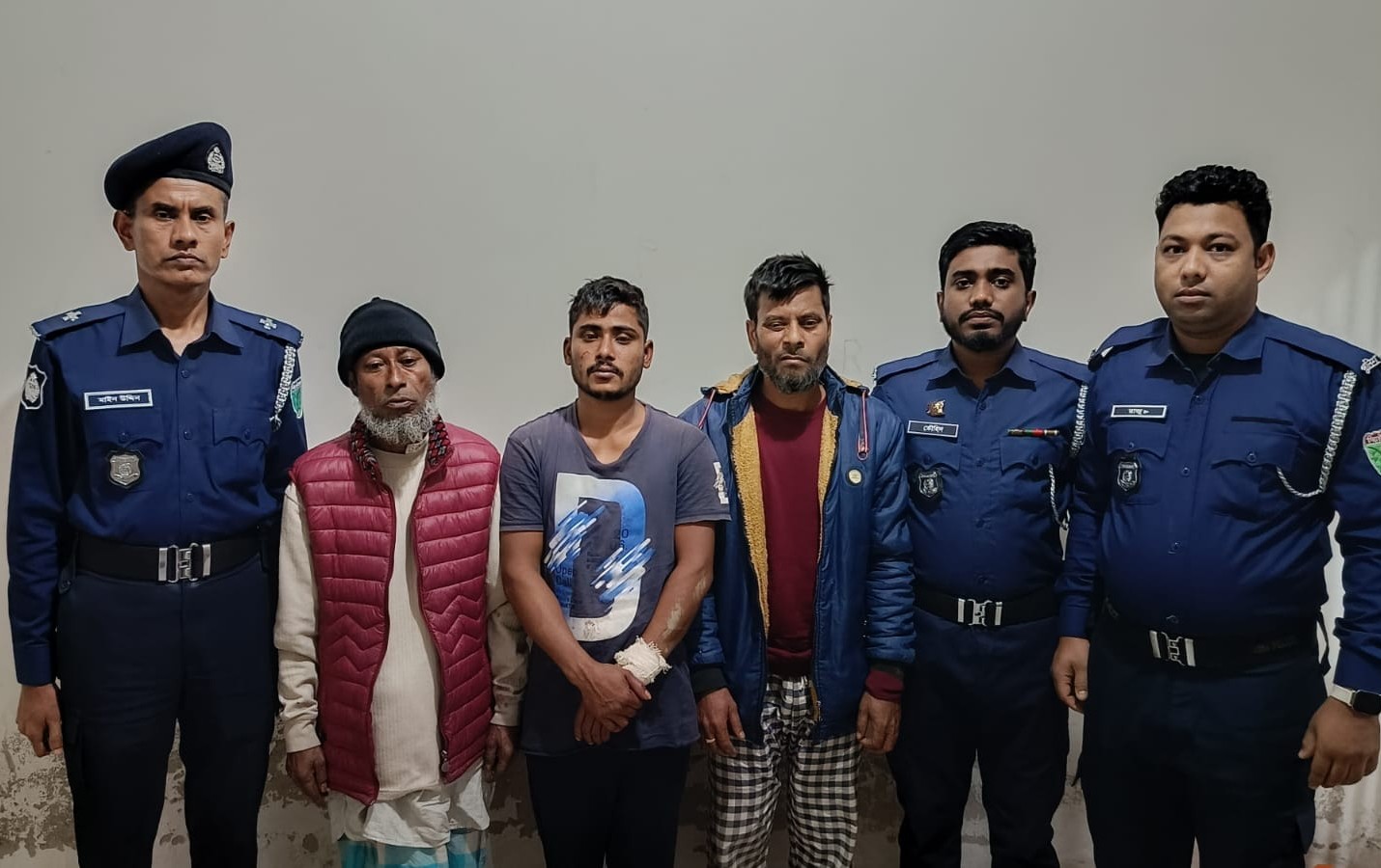 ওসমানীনগরে হত্যাকান্ডের ঘটনায় আটক ৩ 