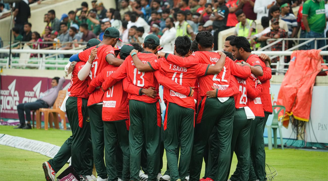 গ্যালারি ভরায় খুশি লিটন, সামনে জয়ের প্রতিশ্রুতি