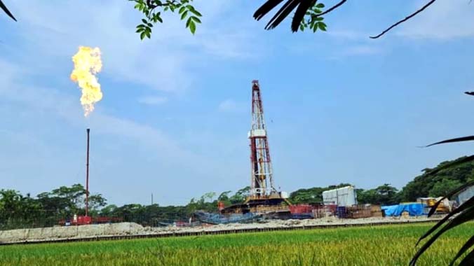 রশিদপুরে নতুন গ্যাসকূপ, দৈনিক মিলবে ৮০ লাখ ঘনফুট