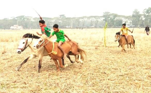 বিশ্বনাথে ঘোরাড় দৌড় প্রতিযোগিতা সম্পন্ন