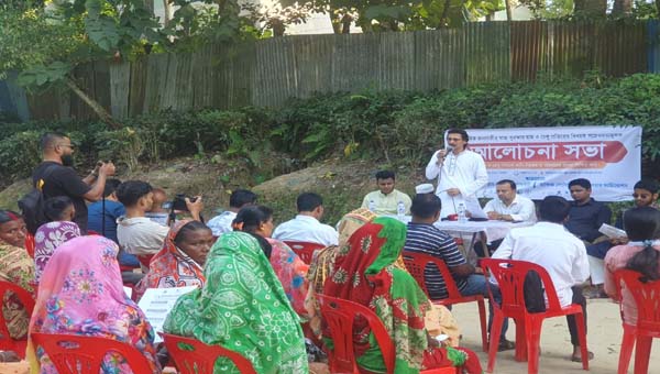 তারাপুর চা বাগানে হাম ও ডেঙ্গু প্রতিরোধে সচেতনতামূলক সভা