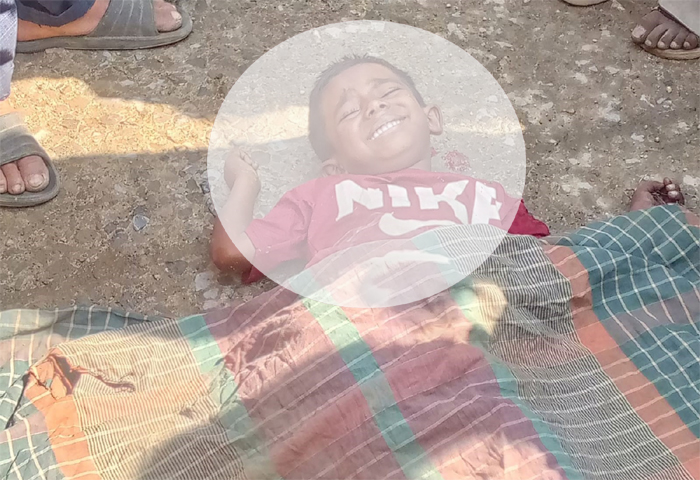 জাফলংয়ে সড়ক দুর্ঘটনায় শিশু'র মৃত্যু