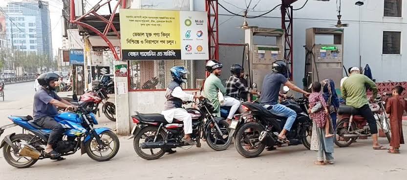 মধ্যরাতে সিলেটে পেট্রোল পাম্প ও সিএনজি স্টেশনে ধর্মঘটের ডাক