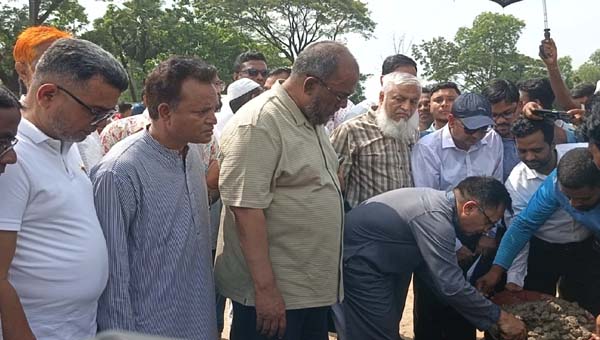 সিলেটে নদীভাঙন ঠেকাতে একাধিক উদ্যোগ, কানিশাইলে প্রতিরক্ষা কাজের উদ্বোধন