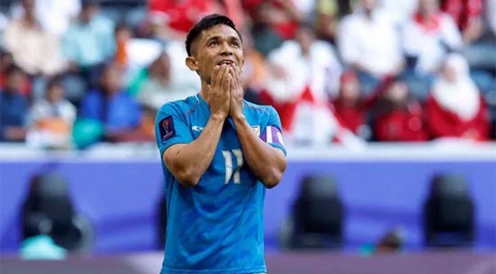 ১৯ বছরের ক্যারিয়ারকে বিদায় বলছেন সুনীল ছেত্রী