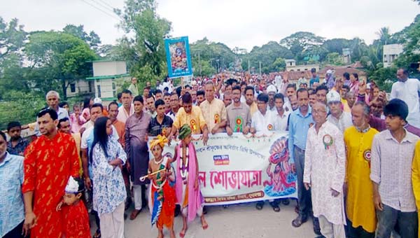 দিরাইয়ে উৎসবমুখর আয়োজনে শ্রীকৃষ্ণের জন্মাষ্টমী উদযাপন