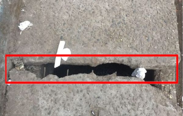 ফুটপাত না মরণফাঁদ?