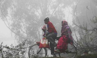 সিলেটে তীব্র শীতে বিপর্যস্ত জনজীবন