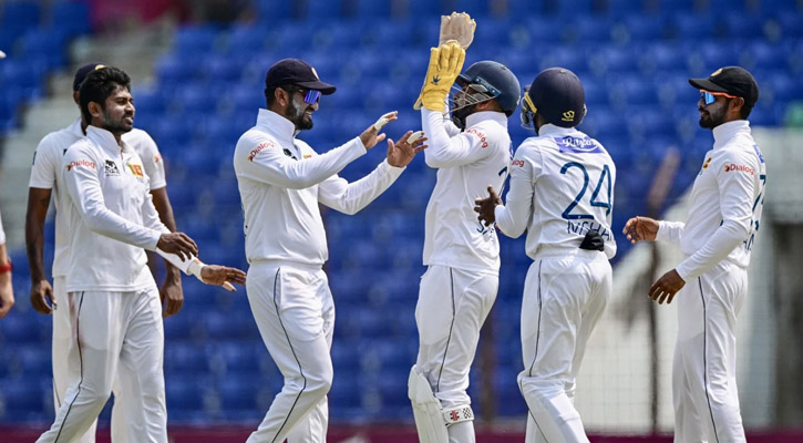 দ্বিতীয় টেস্টেও বড় হার টাইগারদের, সিরিজ শ্রীলঙ্কার