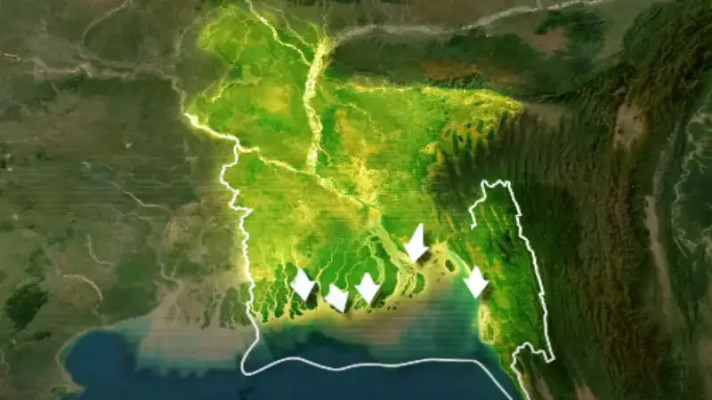 বাংলাদেশের মানচিত্রে যুক্ত হচ্ছে নতুন ভূমি