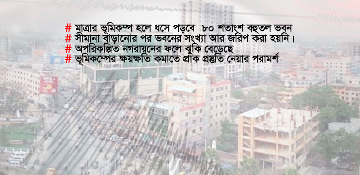 ভূমিকম্পের &lsquo;ডেঞ্জার জোন&rsquo; সিলেট