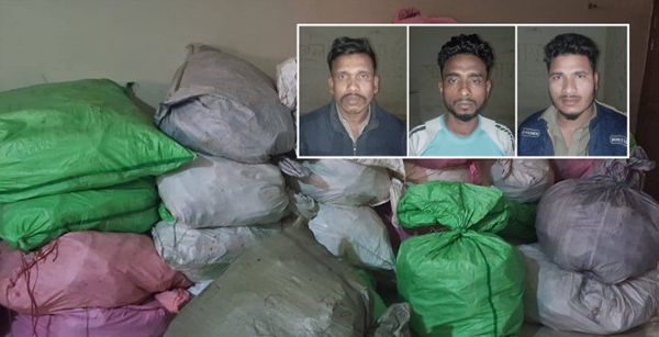 সিলেটে ৪ লাখ টাকার ভারতীয় কসমেটিকসসহ আটক ৩