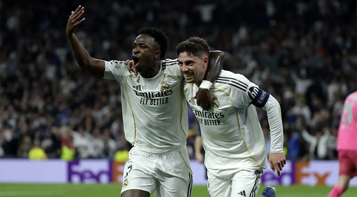 ভালভার্দের &lsquo;প্রথম&rsquo; হ্যাটট্রিকে রিয়ালের মাঠে বিধ্বস্ত সিটি