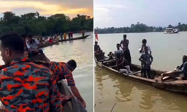 সুনামগঞ্জে হাউজবোট থেকে পড়ে ১০ বছরের শিশু নিখোঁজ