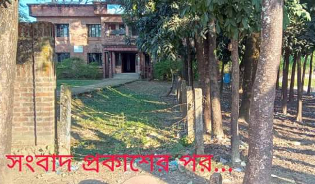  অপসারণ হলো তোয়াকুল ইউনিয়ন স্বাস্থ্য কমপ্লেক্সের ময়লার ভাগাড়