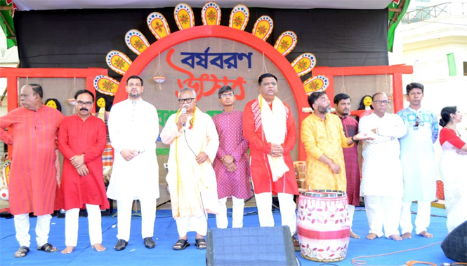 বর্ষবরণ ও বৈশাখী মেলা আমাদের প্রাণের উৎসব : শফিক চৌধুরী