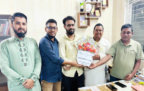 সিলেট অনলাইন প্রেসক্লাব নেতৃবৃন্দকে মহানগর ছাত্রশিবিরের অভিনন্দন