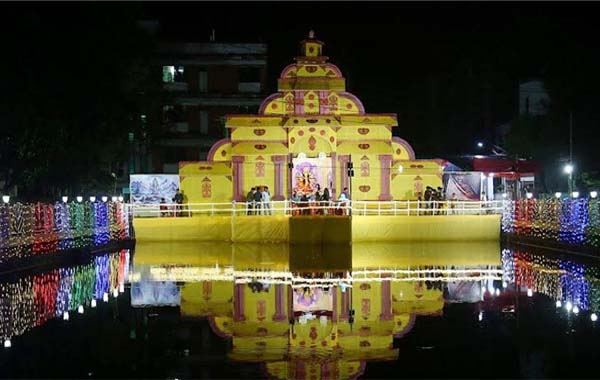 সিলেটজুড়ে ২৬২৮ মণ্ডপে নির্বিঘ্নে পালিত হচ্ছে দুর্গোৎসব
