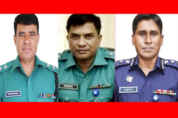 সিলেটের চার পুলিশ কর্মকর্তা ওএসডি