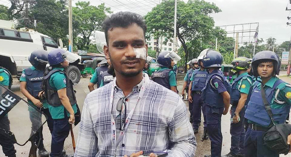 সাংবাদিক মিটু দাশ গুলিবিদ্ধ