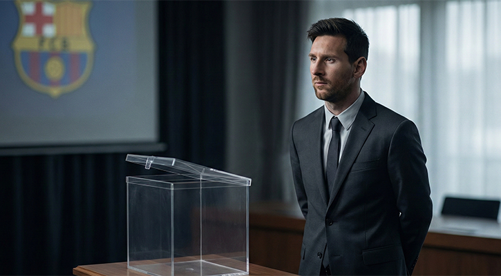 ভোট দেবেন না মেসি