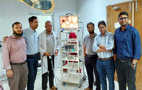 অত্যাধুনিক এন্ডোস্কপি মেশিন সংযোজন করল পার্ক ভিউ মেডিকেল কলেজ হাসপাতাল