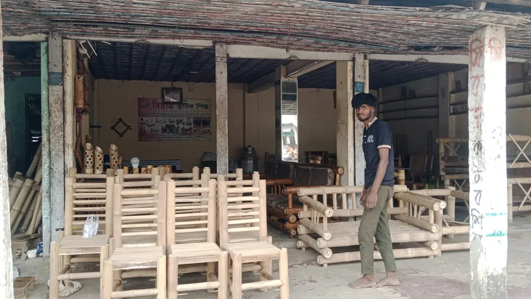 মৌলভীবাজারের বাঁশের ফার্নিচার যাচ্ছে মধ্যপ্রাচ্যে, কদর বেড়েছে দেশেও