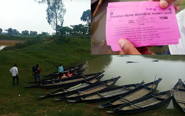 রাতারগুল সোয়াম্প ফরেস্টে চলছে &lsquo;ব্লাক টিকেট&rsquo; বাণিজ্য 