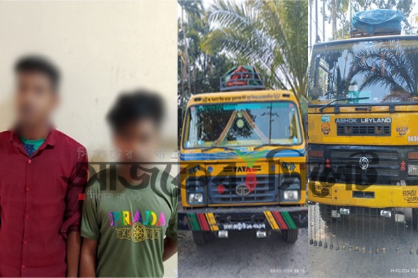 সুবিদবাজার থেকে ভারতীয় চিনিসহ আটক ২